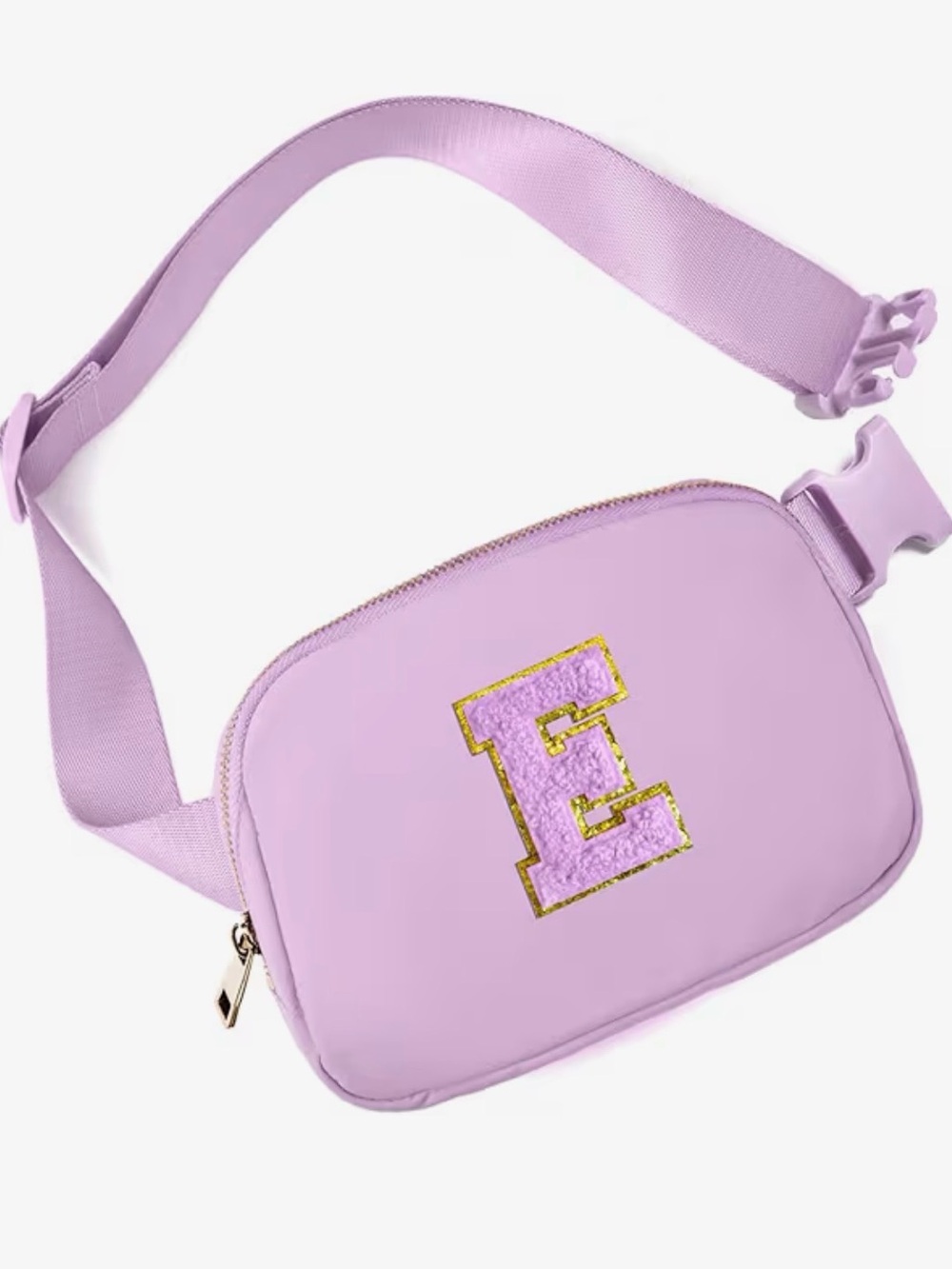 Trendy Initial “E” Belt Bag / Crossbody Bag
